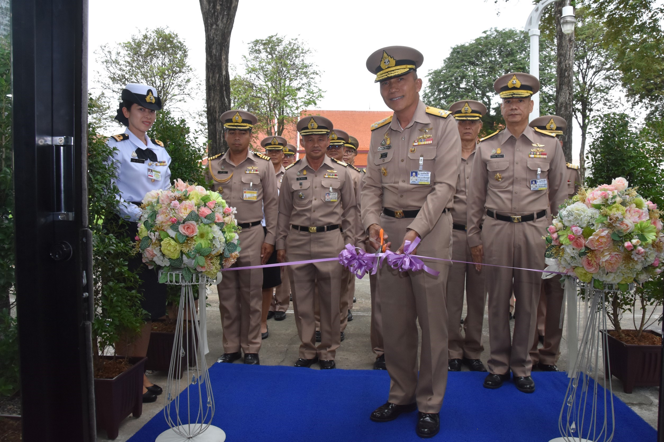 พลเรือเอก วศินสรรพ์ จันทวรินทร์ ที่ปรึกษาพิเศษกองทัพเรือ และประธานกรรมการบริหารสวัสดิการกีฬากองทัพเรือ เป็นประธานในพิธีเปิดห้องออกกำลังกาย ณ อาคารกองบัญชาการ กรมการสื่อสารและเทคโนโลยีสารสนเทศทหารเรือ (เดิม) เมื่อ ๑ พฤศจิกายน ๒๕๖๒